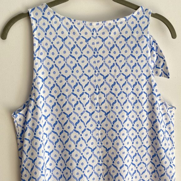 Lilly Pulitzer Luella Sleeveless Shift Swing Dress in Sea La Vie - Picture 8 of 14